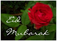 Eid Mubarak With A Rose