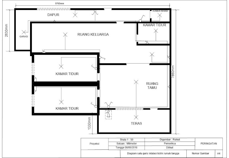 Ide 40+ Skema Instalasi Listrik Rumah, Skema Listrik