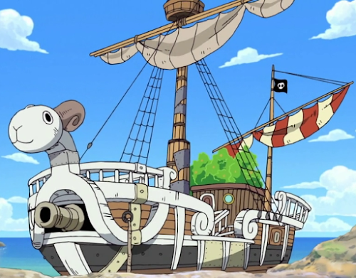Kapal Utama Dalam Series One Piece - Going Merry