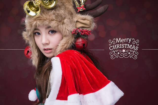1 Lee Chae Eun - merry christmas - very cute asian girl-girlcute4u.blogspot.com