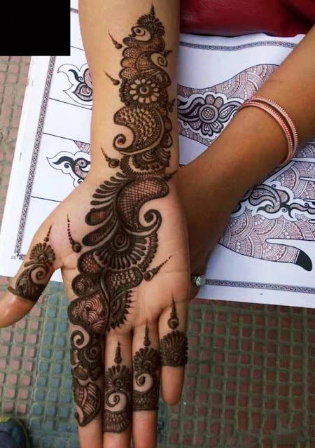 Arabic Mehndi Design Images For Girls