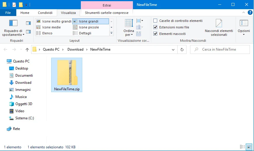 Cambiare la data di creazione di un documento Word