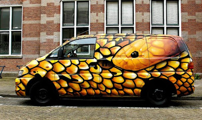 Snake Van - Printed Vinal Wrap