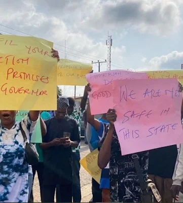 Students Protest Against Rising Kidnappings in Ondo State-OXYGIST