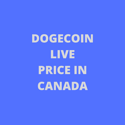 Dogecoin price in Canada
