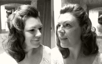 Retro Gran 1940 decade of hairstyles