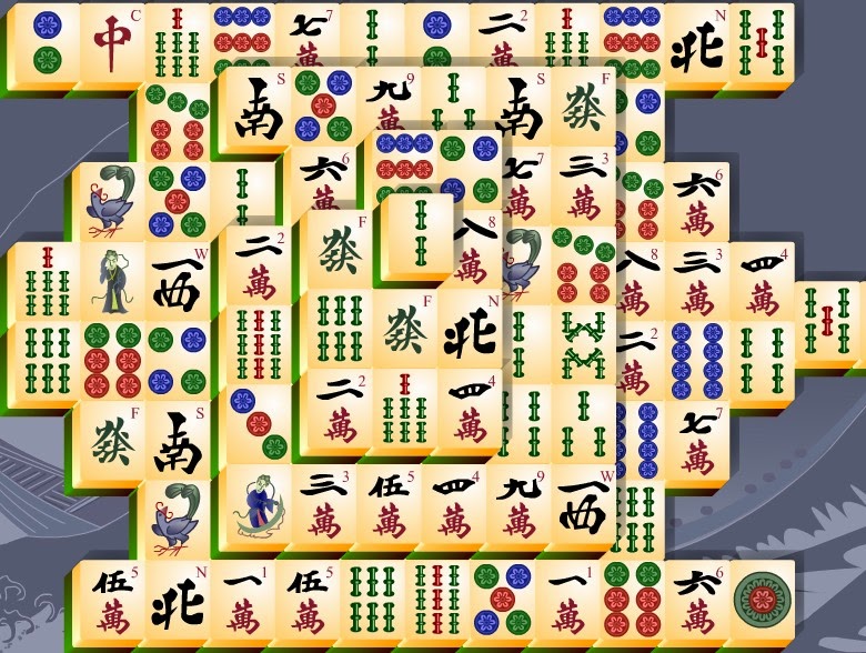 BLOG DE TERCER CICLO: SOLITARIO CHINO (mahjong)