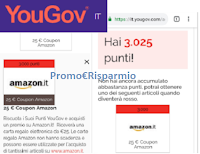 Logo YouGov : riscattati altri 25€ buono Amazon ! scopri anche tu il Panel di sondaggi retribuito