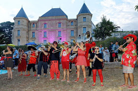 La fanfare Tahar Tag'l au Festival de la Buzine le mercredi 30 Août 2017 au Château de la Buzine à Marseille