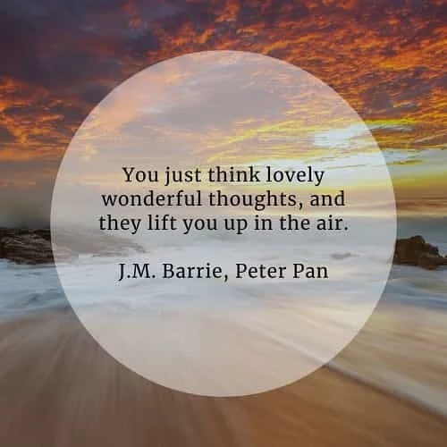 Famous Peter Pan quotes and sayings by J.M. Barrie