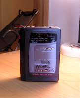          aiwa   JS216 AM-FM Stereo Cassette Recorder  