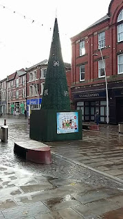 Christmas tree in Barrow in Furness by Marc Bazeley