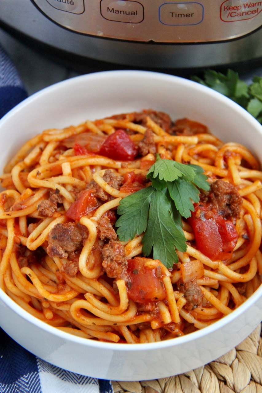 The Best Ever Instant Pot Spaghetti Recipe