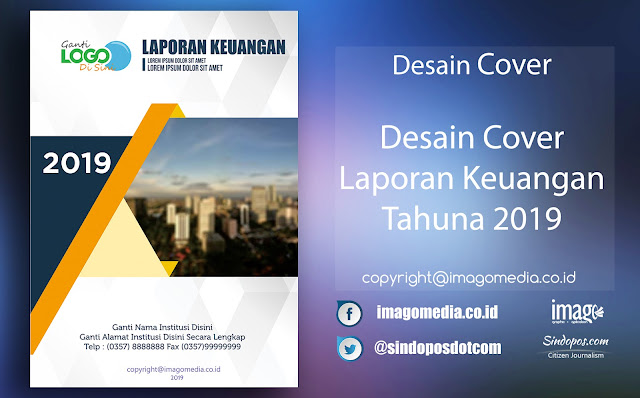 Download Desain Keren Cover Laporan Keuangan Tahunan 2019