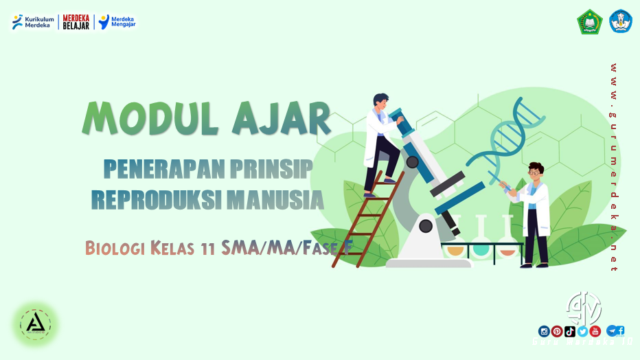 Modul Ajar "Penerapan Prinsip Reproduksi Manusia" - Biologi Kelas 11 Fase F SMA/MA Kurikulum Merdeka