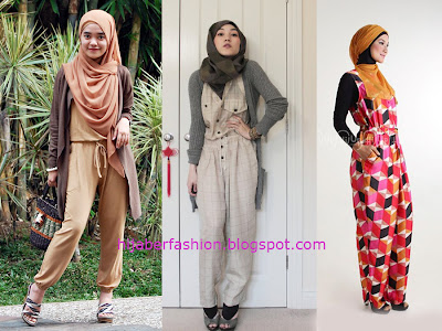 Ide Gaya Busana Vintage Wanita Muslimah Terbaru 2014