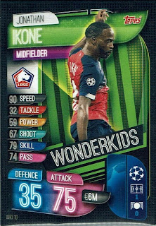 Topps Match Attax UEFA Champions League 2019-2020 (International Variant) LOSC Lille Set