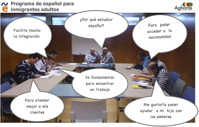 Curso de español para inmigrantes adultos
