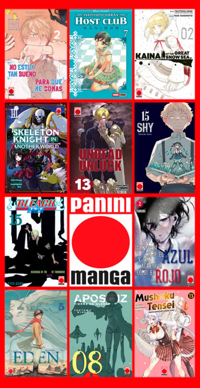 Novedades Panini Manga diciembre 2023 - 21/12/2023