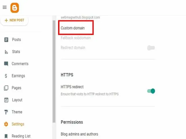 setting-up-hosting-on-Blogger