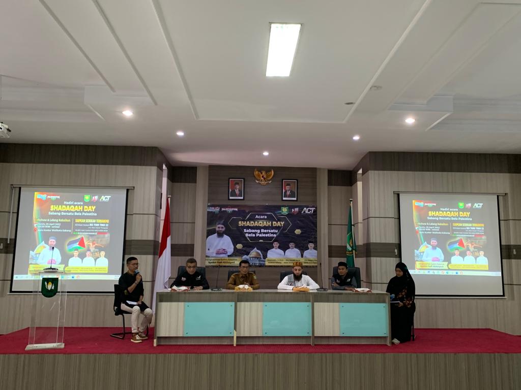 ACT Aceh dan Pemkot Sabang Gelar Shadaqah Day di Aula Walikota