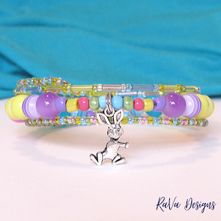 rava design rabbit charm bracelets spring holiday design pattern ideas