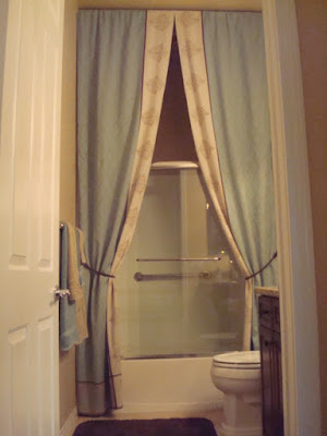 Bunny Jeans Decor... and More ~: I Made A Ten Foot Tall Shower ...