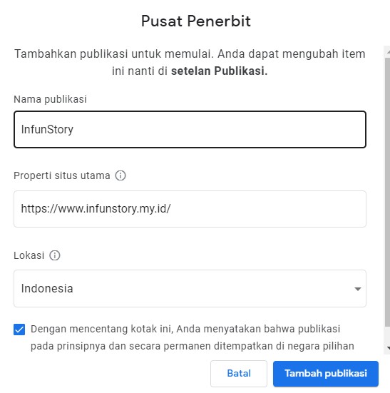 form publikasi baru