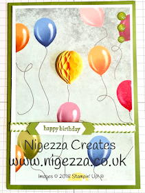 Nigezza Creates Birthday Memories Balloon Card