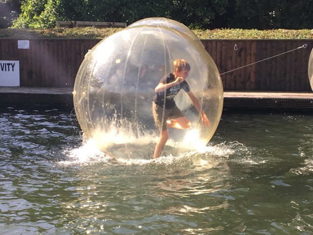 Water zorb Heatherton activity world