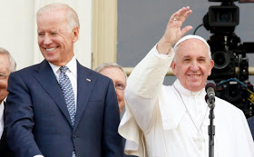 Pope and Biden