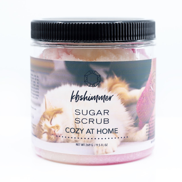 KBShimmer Cozy At Home Sugar Scrub