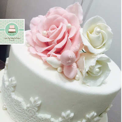 Flowers Wedding cake