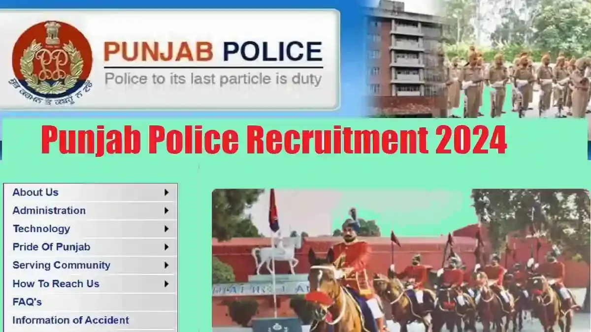 Punjab Police Constable Recruitment 2024 Complete Details