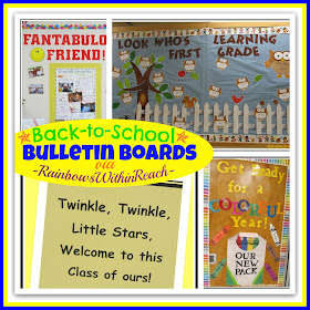 photo of: Back-to-School Bulletin Boards via RainbowsWithinReach