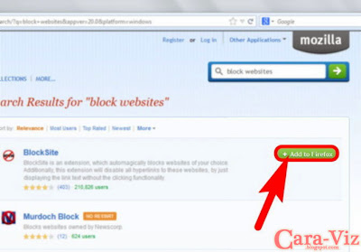 Cara Memblokir Website dan Situs-Situs Tertentu dengan Firefox Add-ons