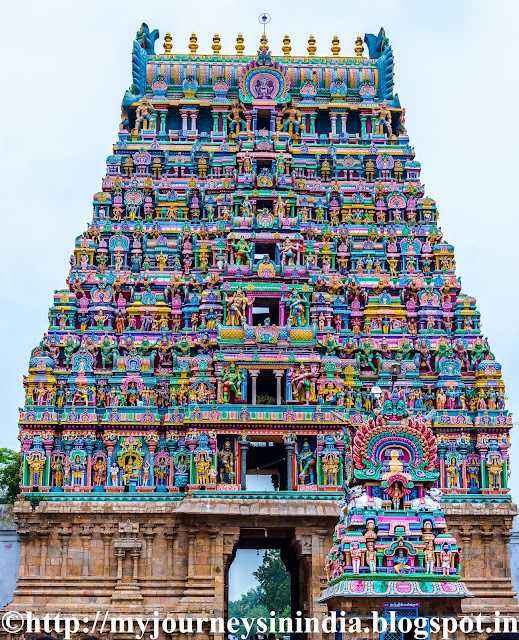 Pateeshwaram Thenupuriswarar Temple Tower