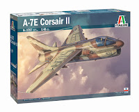 Italeri 1/48 A-7E CORSAIR II (2797) Colour Guide & Paint Conversion Chart