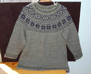 Angela's Nordic sweater