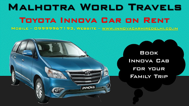 Innova car hire in Delhi