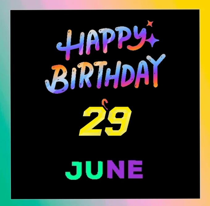 Happy belated Birthday of 29th June video download