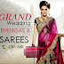 Grand Wedding Lehengas And Sarees - Opulent Lehnega Style Sarees Collection