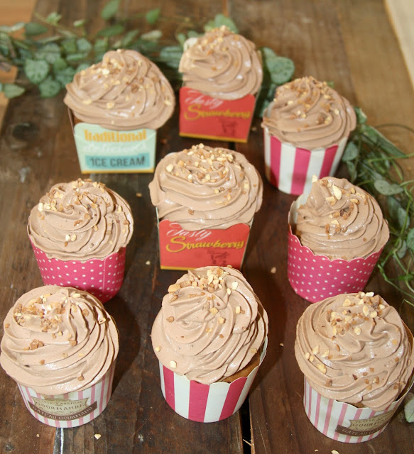 alt="muffins ganache au chocolat"