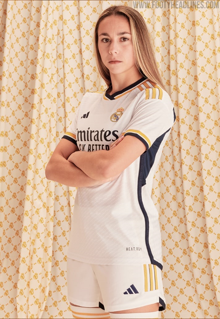 New Real Madrid home kit for 2023-24 season leaked with golden Adidas  design - Football España