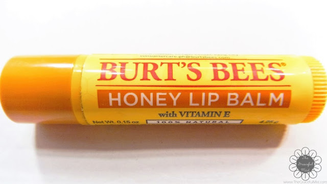 Burt`s Bees Lip Balms - Product Review and Top Picks - Honey Lip Balm with Vitamin E (http://www.thegracefulmist.com/2016/10/Burts-Bees-Philippines-Natural-Lip-Balms-Products-Reviews-SampleRoomPh.html)
