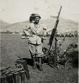 Italian Breda Heavy Machine gun Operator in Bosnia 1942