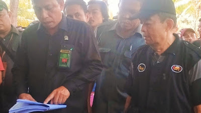 PN Gunungsitoli Gelar Kostatering Tanah Sengketa Yang Berlokasi di Kec Gunungsitoli Idanoi