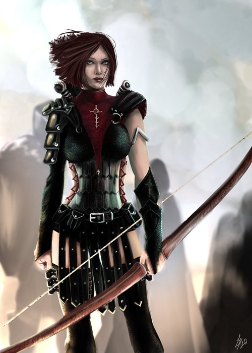 Dragon Age Origins Leliana Model. Leliana Daydreams