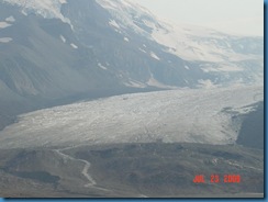 Ice Explorer traveling across the icefield