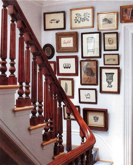 Pictures / Paintings on Stair Wall